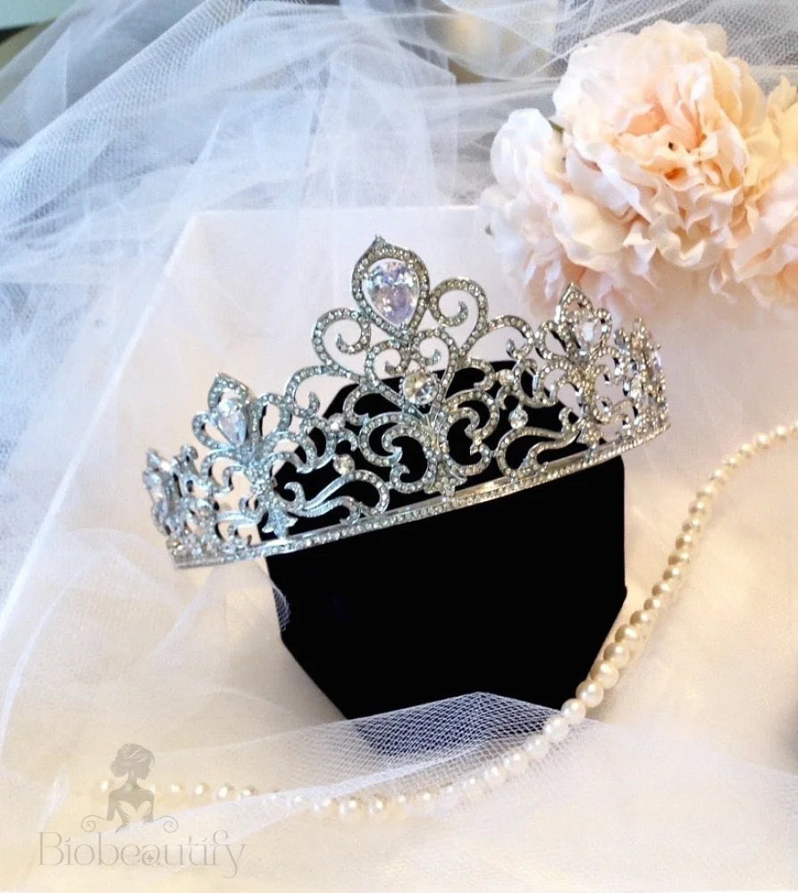 Ellena Cubic Zirconia Bridal Crown