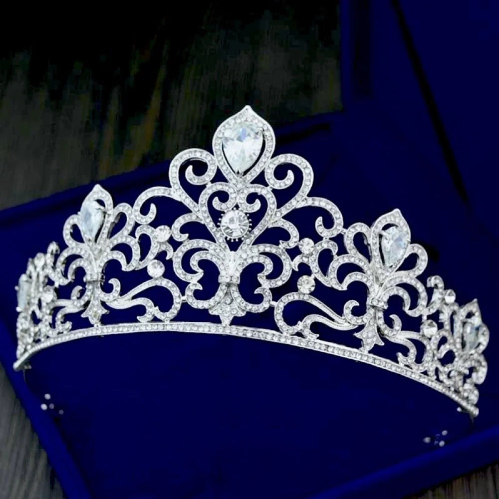 Ellena Cubic Zirconia Bridal Crown