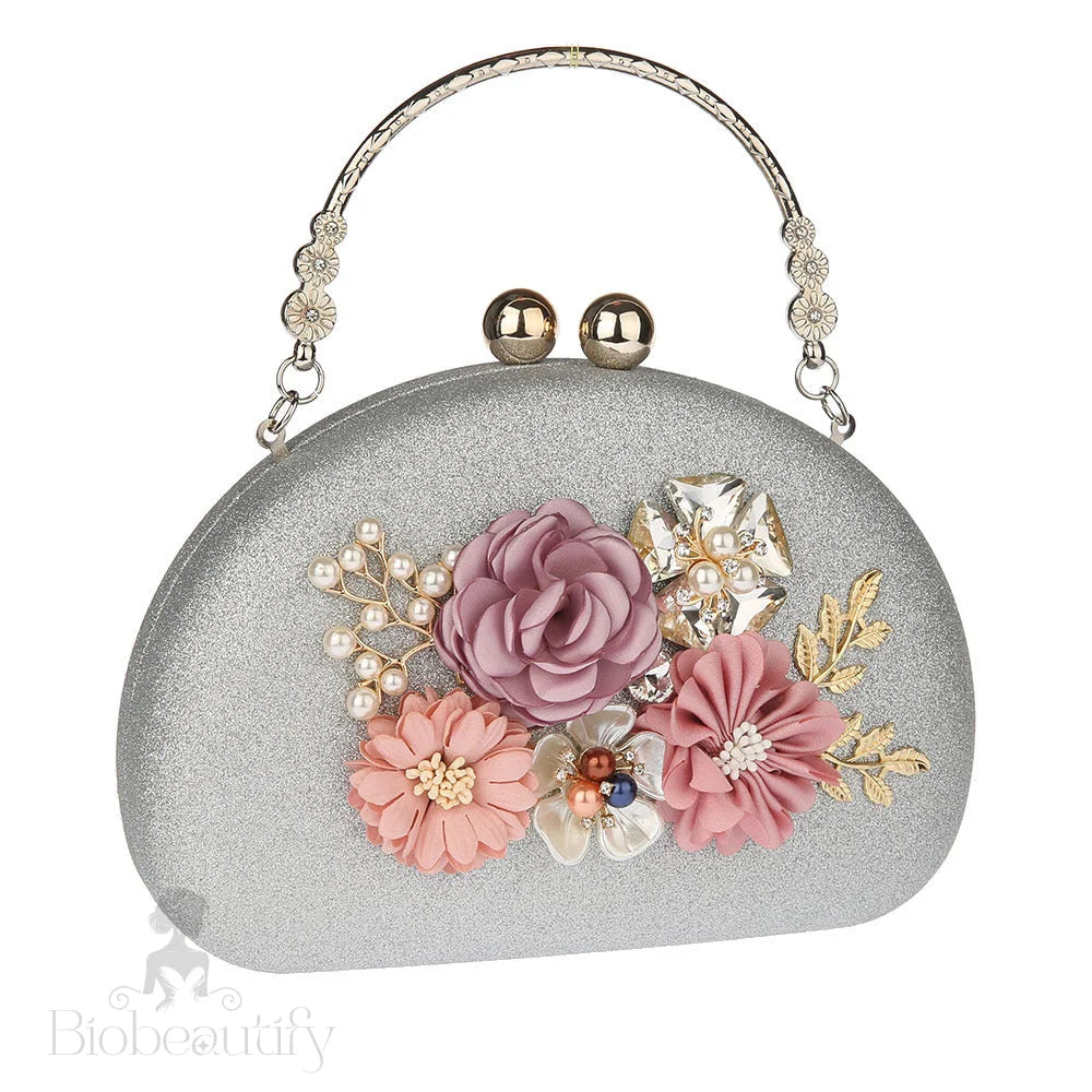 Evening Flower Clutch Bag Flora