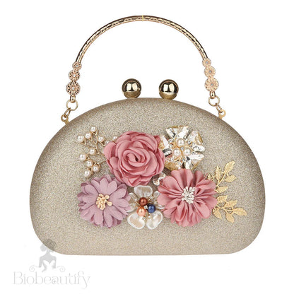 Evening Flower Clutch Bag Flora