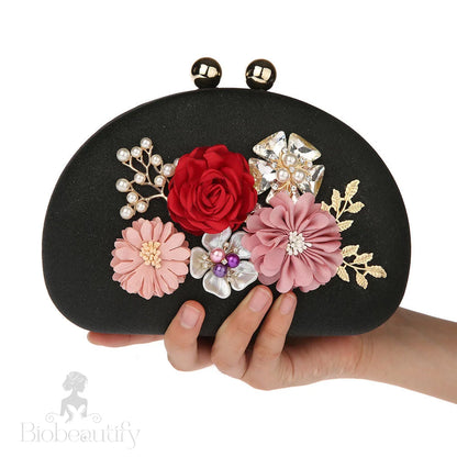 Evening Flower Clutch Bag Flora