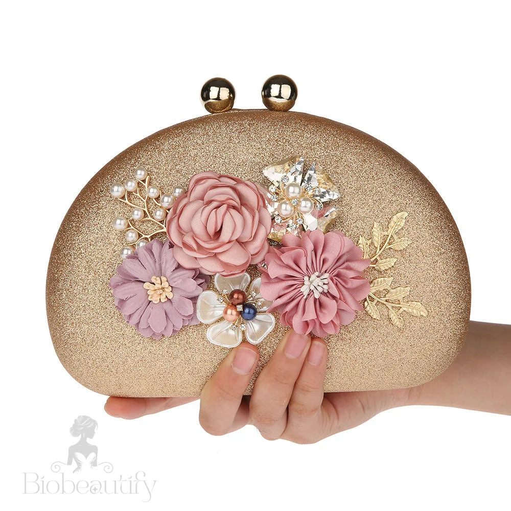 Evening Flower Clutch Bag Flora