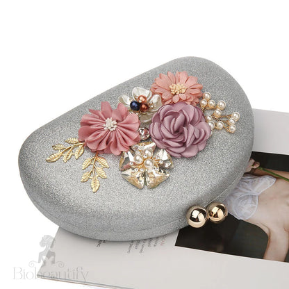 Evening Flower Clutch Bag Flora