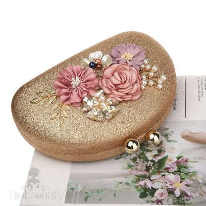 Evening Flower Clutch Bag Flora