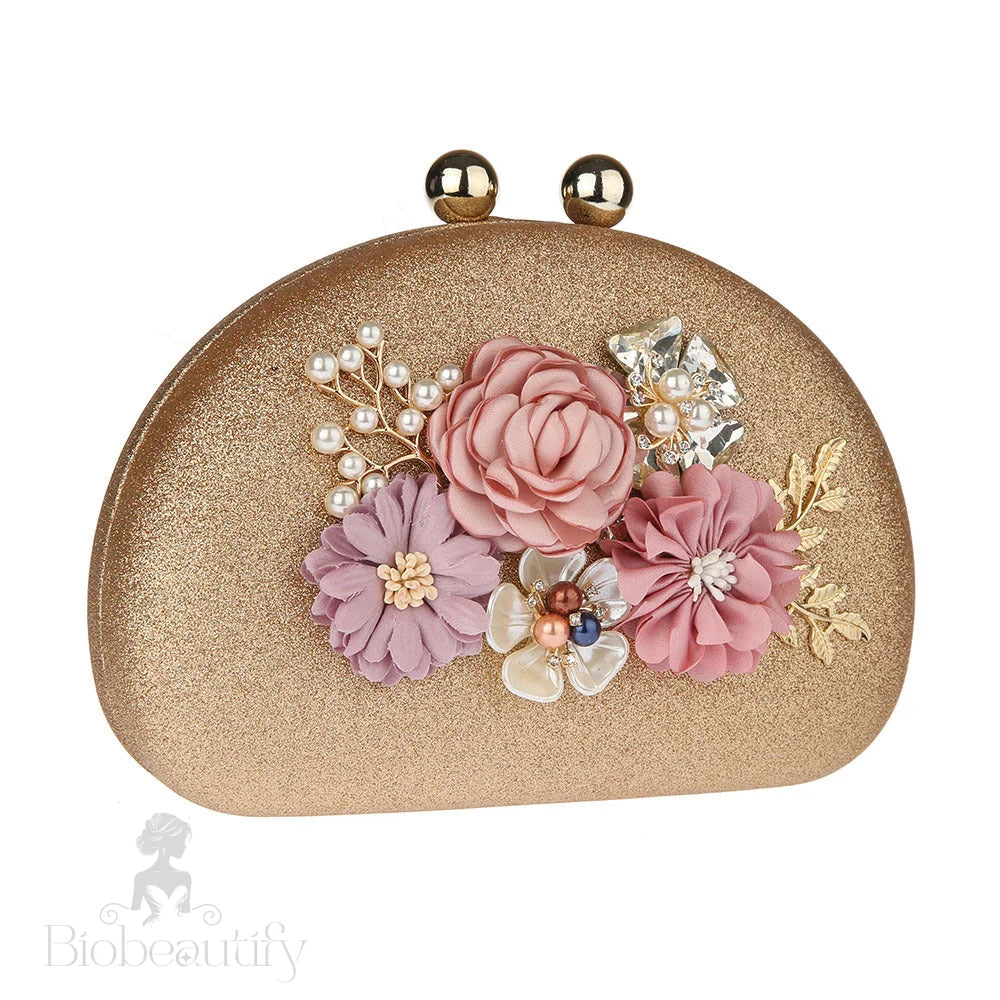 Evening Flower Clutch Bag Flora