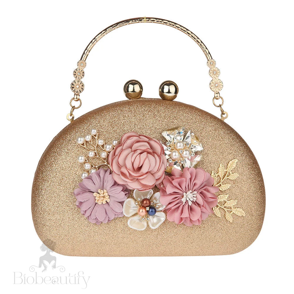 Evening Flower Clutch Bag Flora