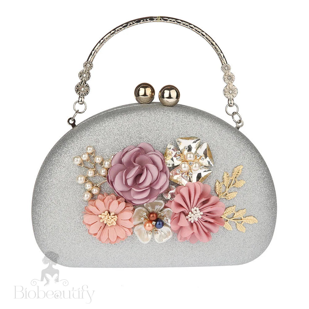 Evening Flower Clutch Bag Flora