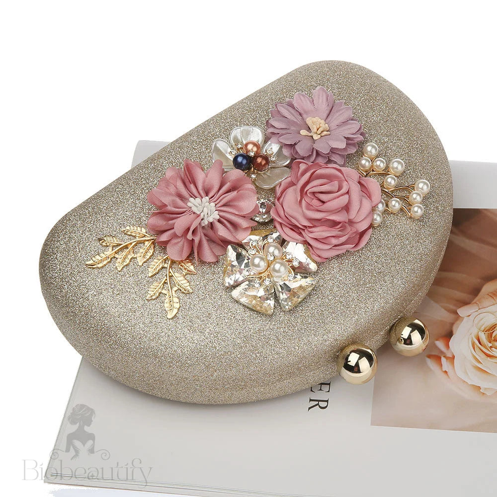 Evening Flower Clutch Bag Flora