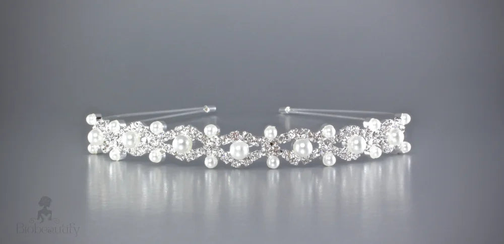 Faye Pearl Crystal Bridal Headband