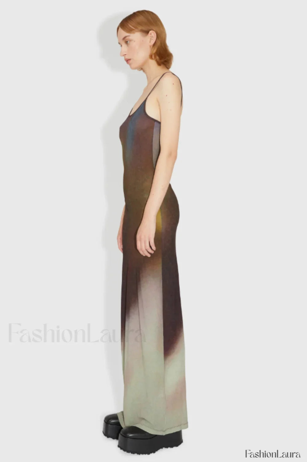 Flandria Digital Stylish Print Flower Dress