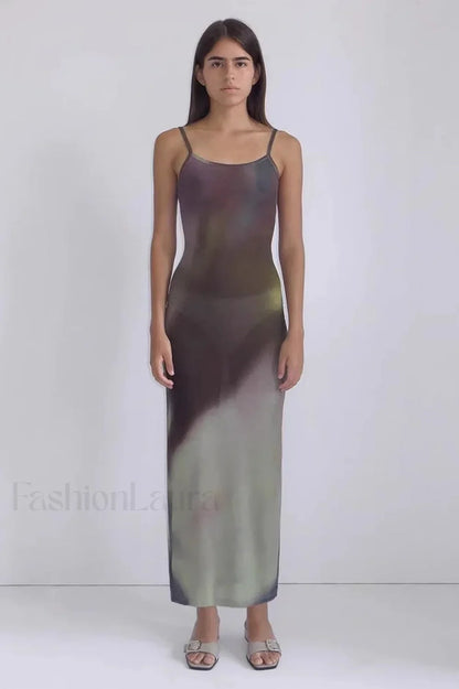 Flandria Digital Stylish Print Flower Dress