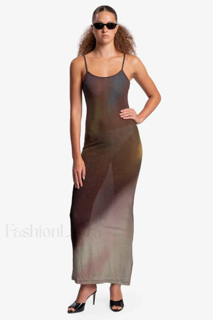 Flandria Digital Stylish Print Flower Dress