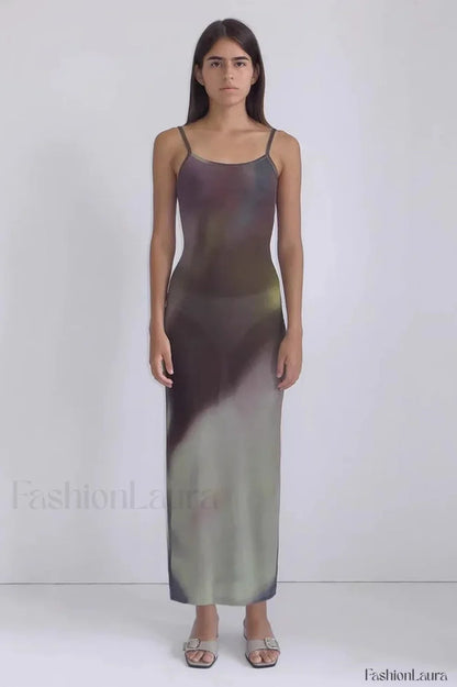 Flandria Digital Stylish Print Flower Dress