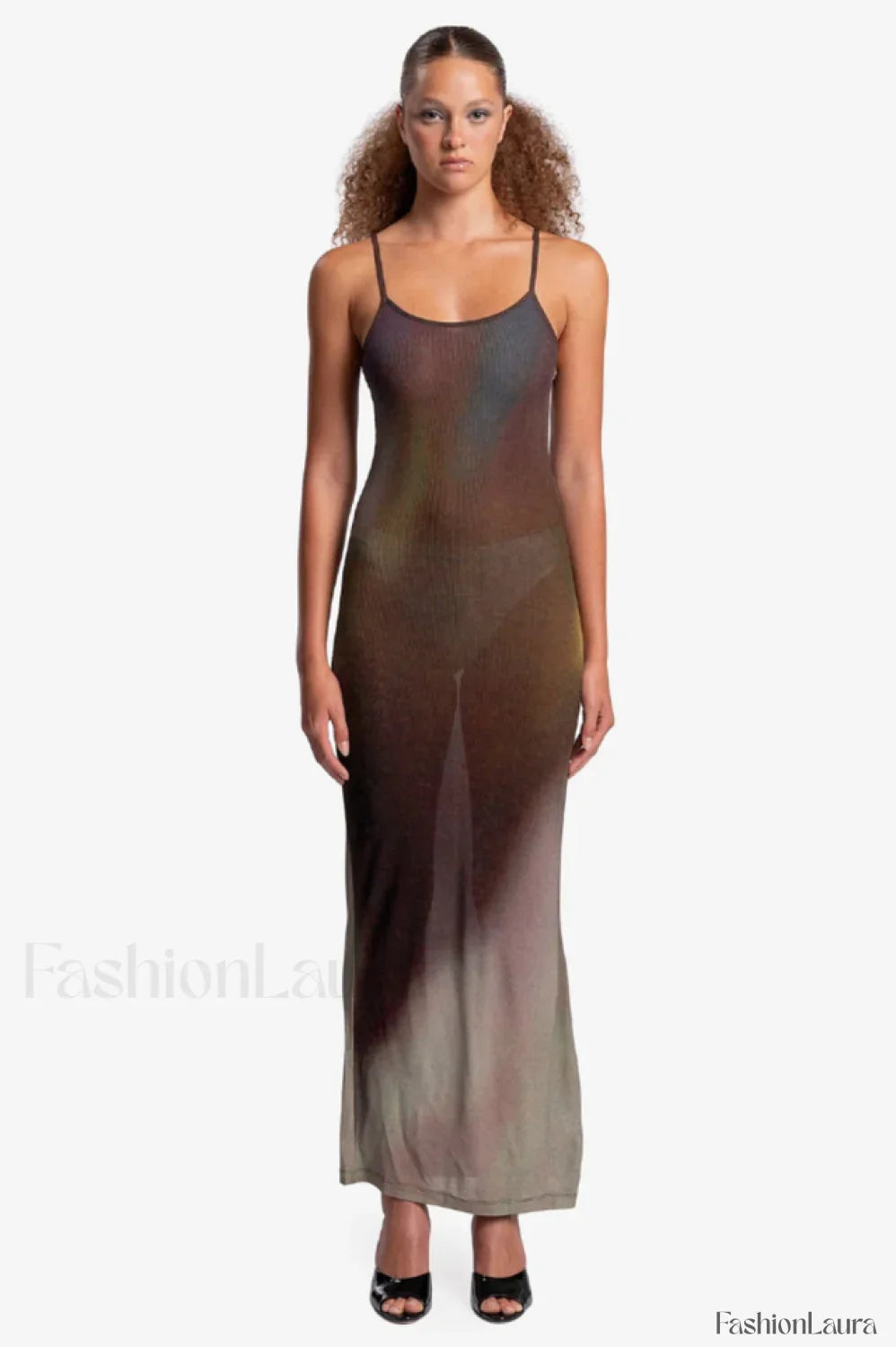 Flandria Digital Stylish Print Flower Dress