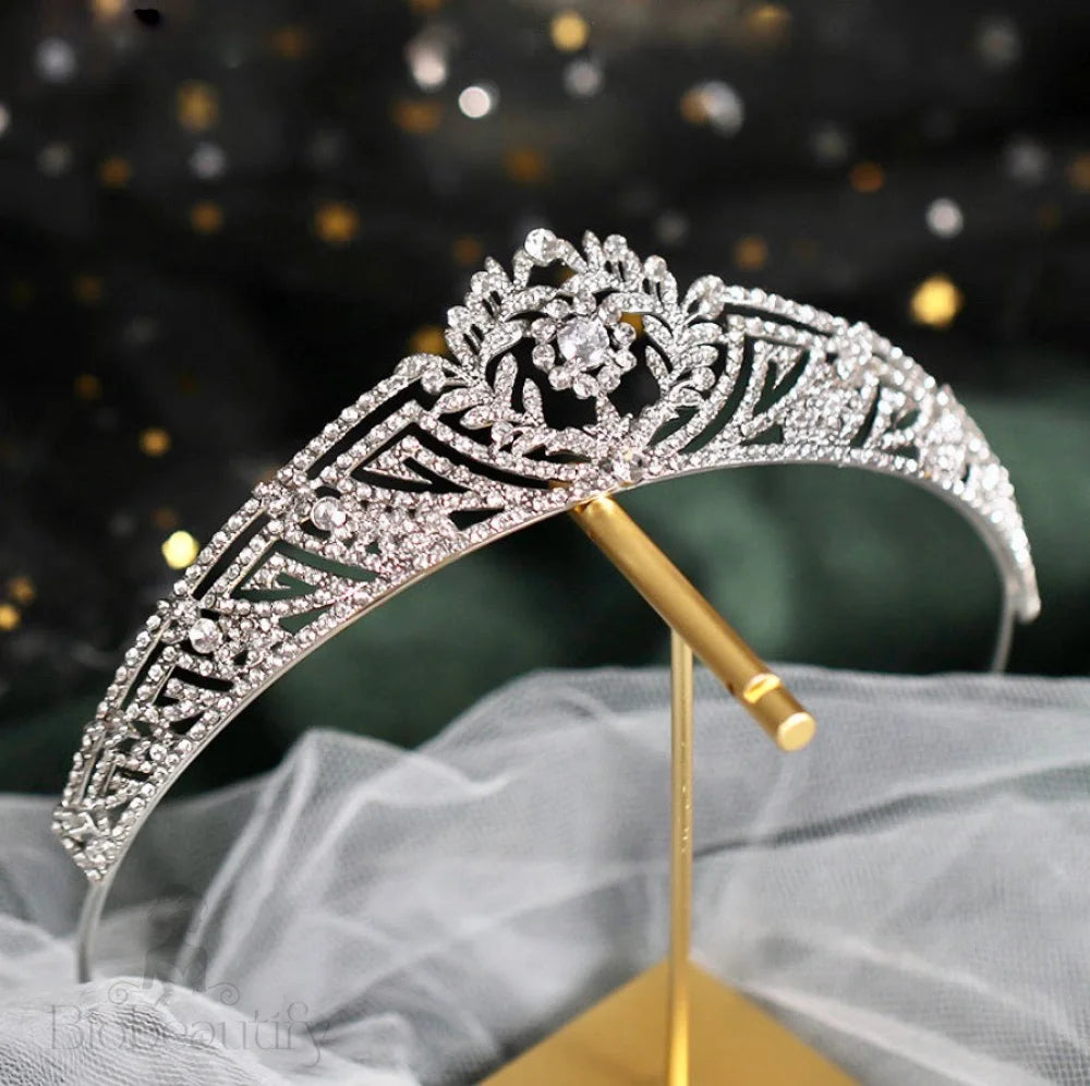 Fontaine Silver Crystal Bridal Tiara