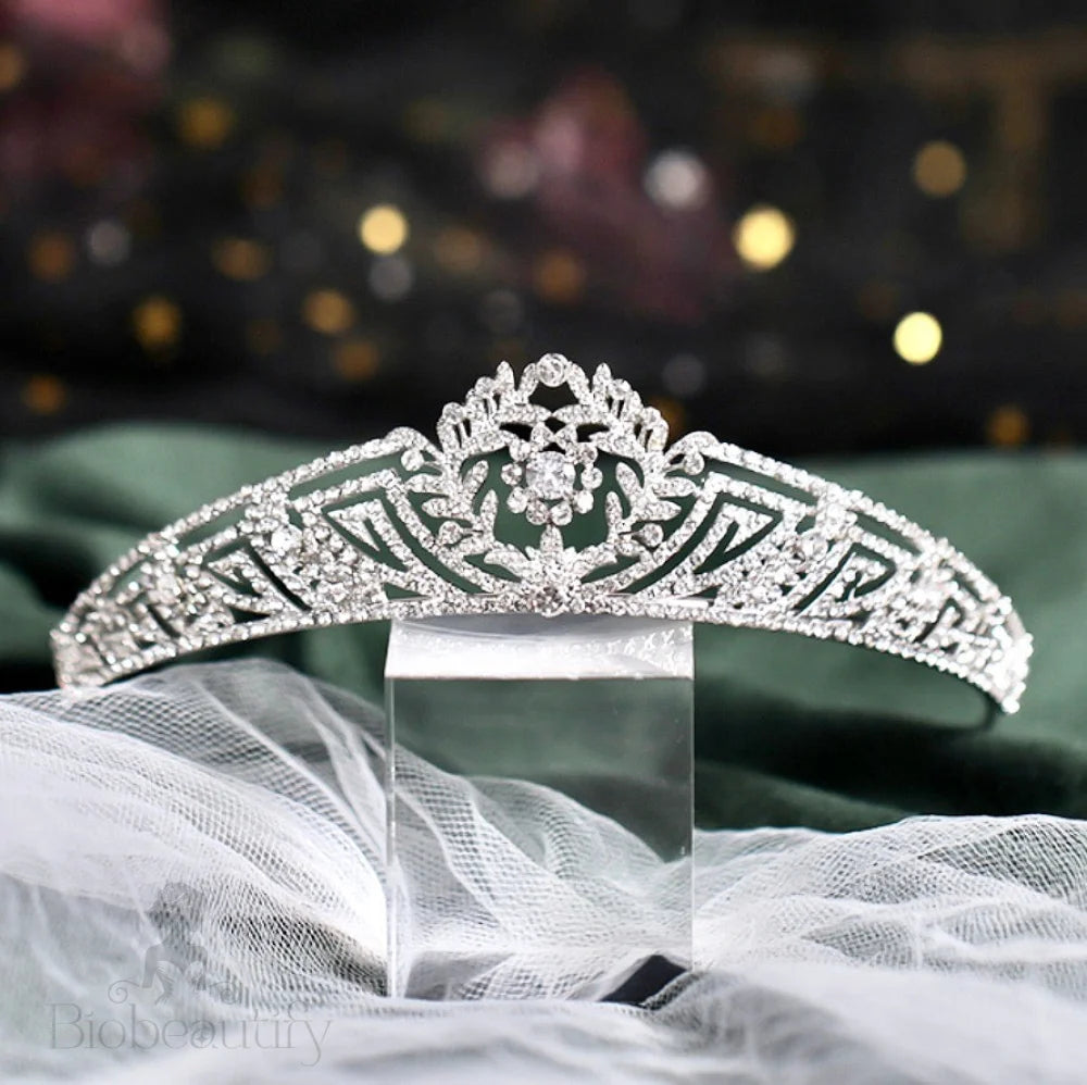 Fontaine Silver Crystal Bridal Tiara