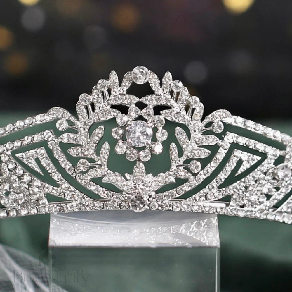 Fontaine Silver Crystal Bridal Tiara