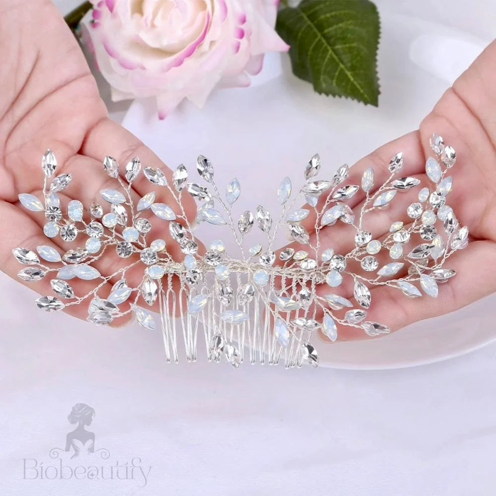 Frida Opal Bridal Hair Comb