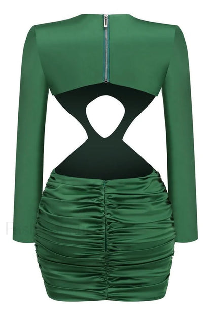 Galla Mini Dress Charming With Silver Birds