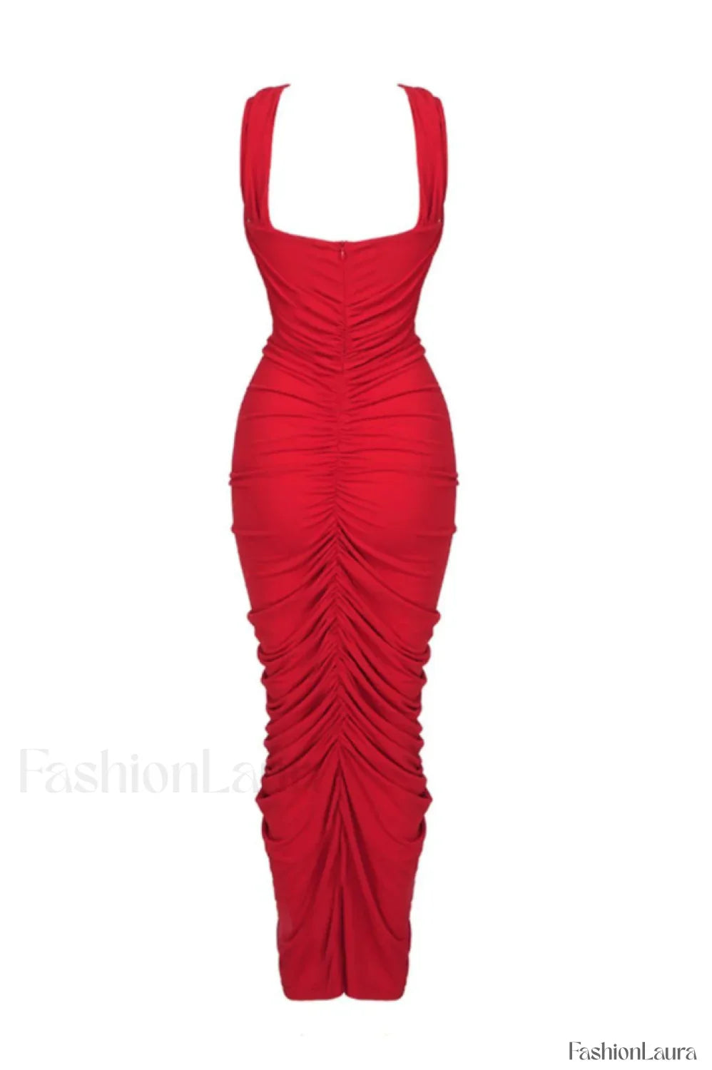 Genevieve Rose Stylish Ruched Dress