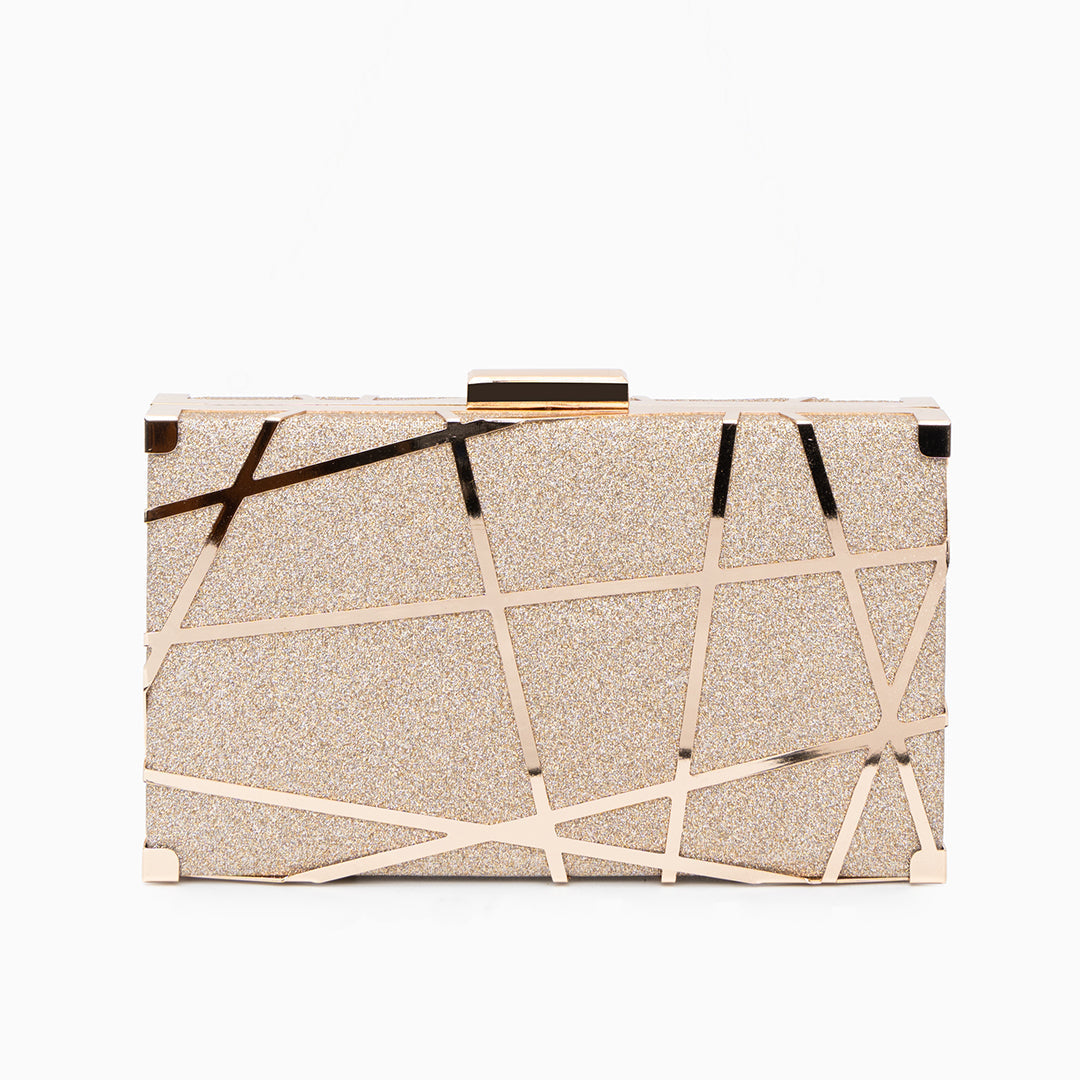 Geometric Pattern Clutch