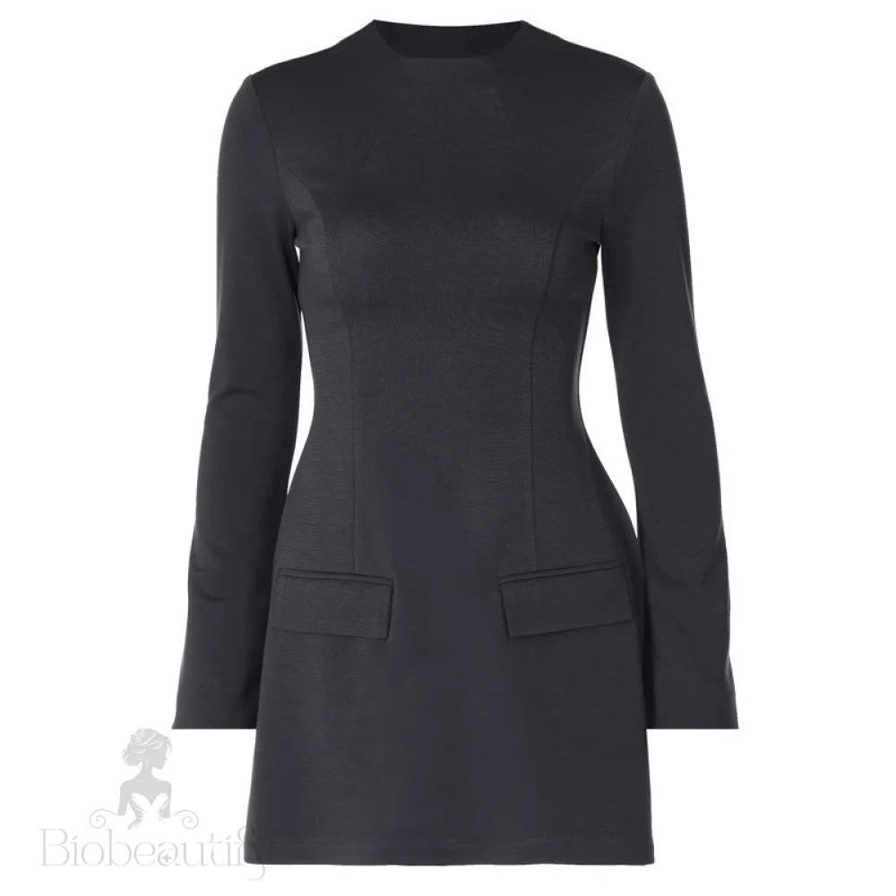 Gia Long Sleeve Bodycon Mini Dress