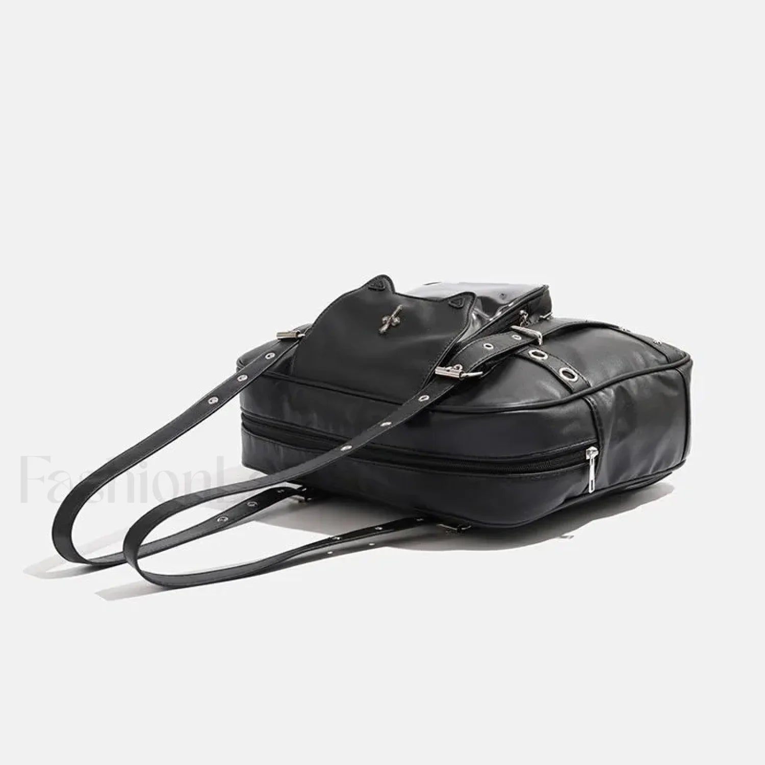 Gothic Capacity Lolita Sweet Y2K Large Bag Black / 35cmX27.5CMX9.5cm