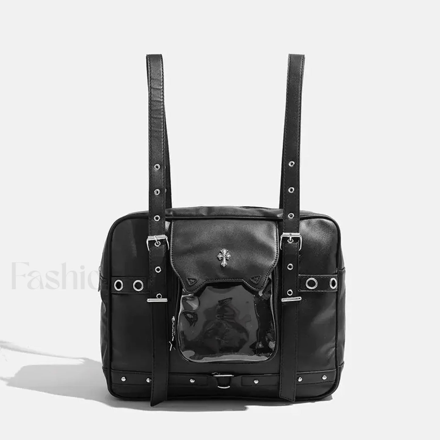Gothic Capacity Lolita Sweet Y2K Large Bag Black / 35cmX27.5CMX9.5cm