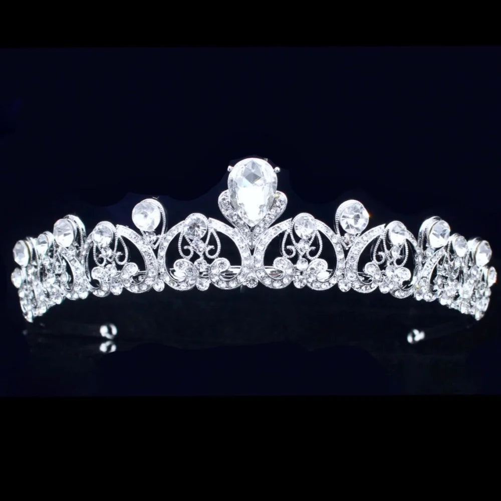 Hadley Rhinestone Bridal Tiara