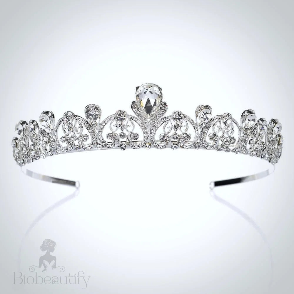 Hadley Rhinestone Bridal Tiara