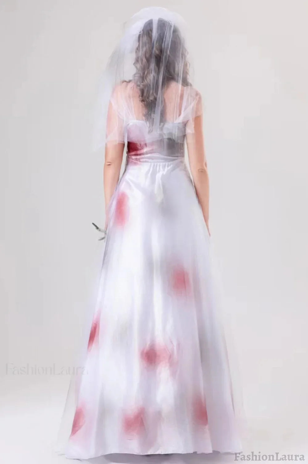 HalloweenBloody Bride Vampire Gown Dress