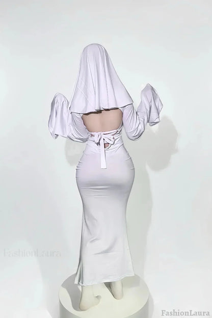 HalloweenGhost Lady Cosplay Dress