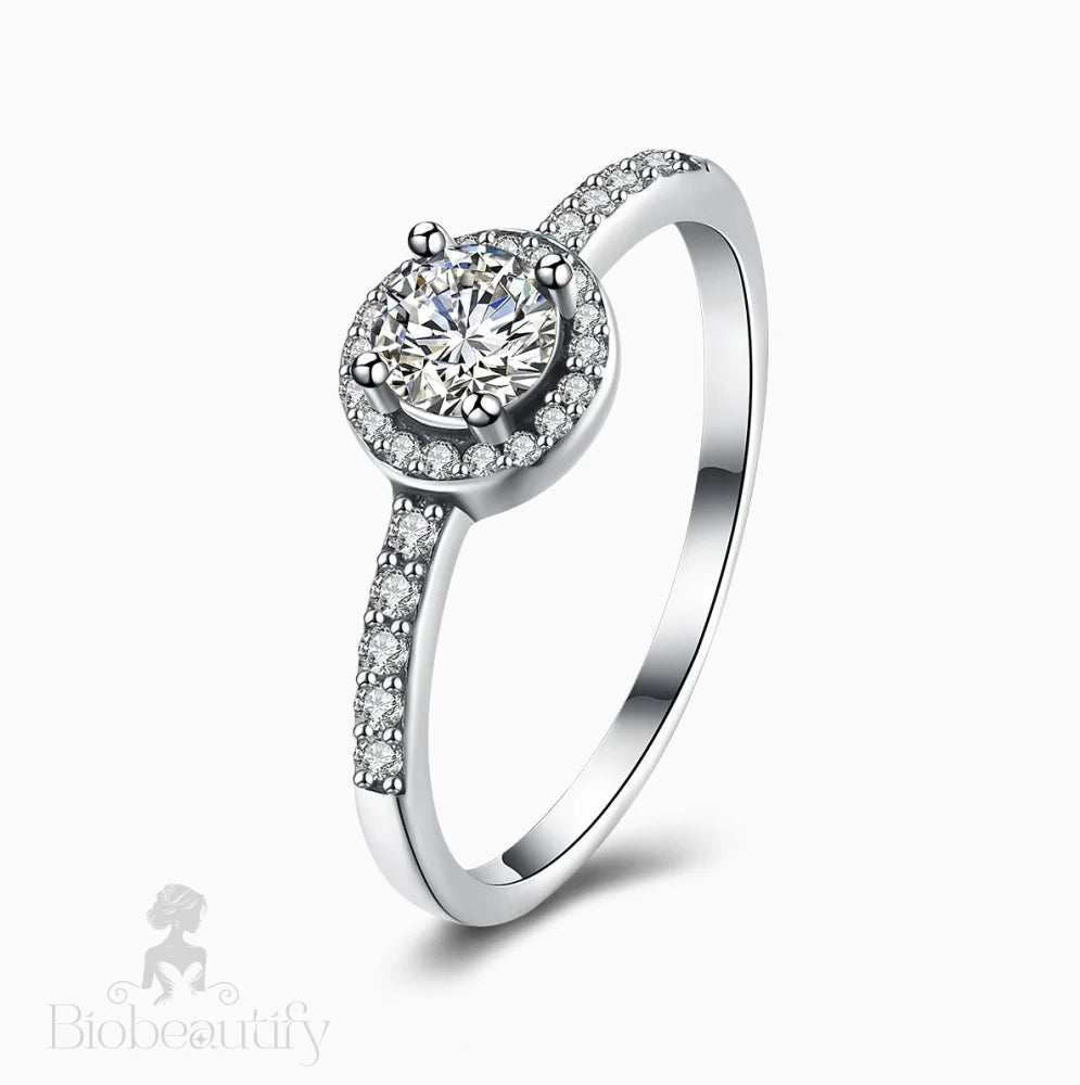 Halo Ring By Verano Silver / 5