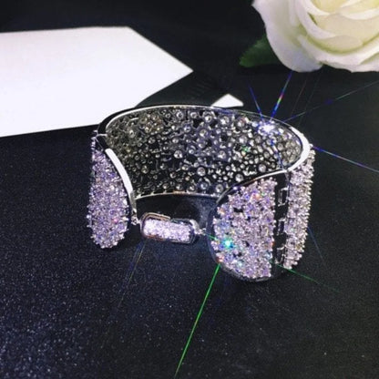 Hannah Cubic Zirconia Bridal Bracelet