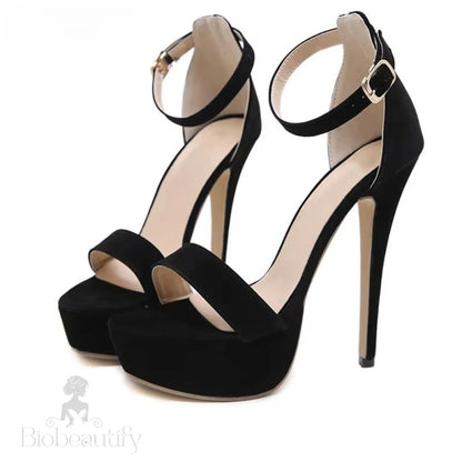 High Heel Platform Sandals For Women - Stiletto Open Toe Party Shoes