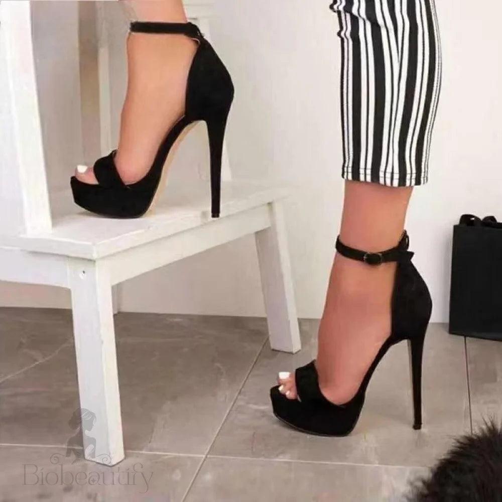 High Heel Platform Sandals For Women - Stiletto Open Toe Party Shoes