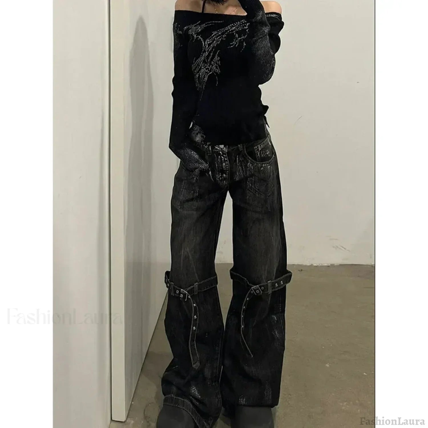 High Waist Hip Hop Halloween Pants