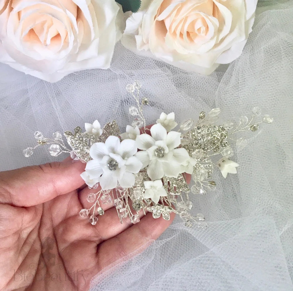 Hope Crystal Wedding Hair Comb