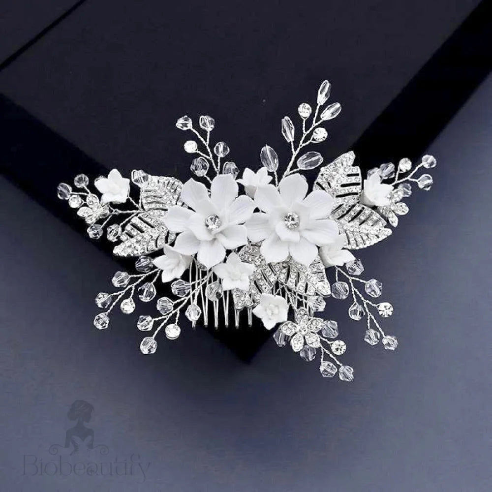 Hope Crystal Wedding Hair Comb