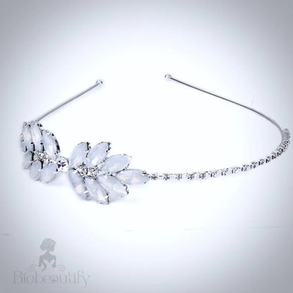 Ilanis Opal Bridal Side Headband