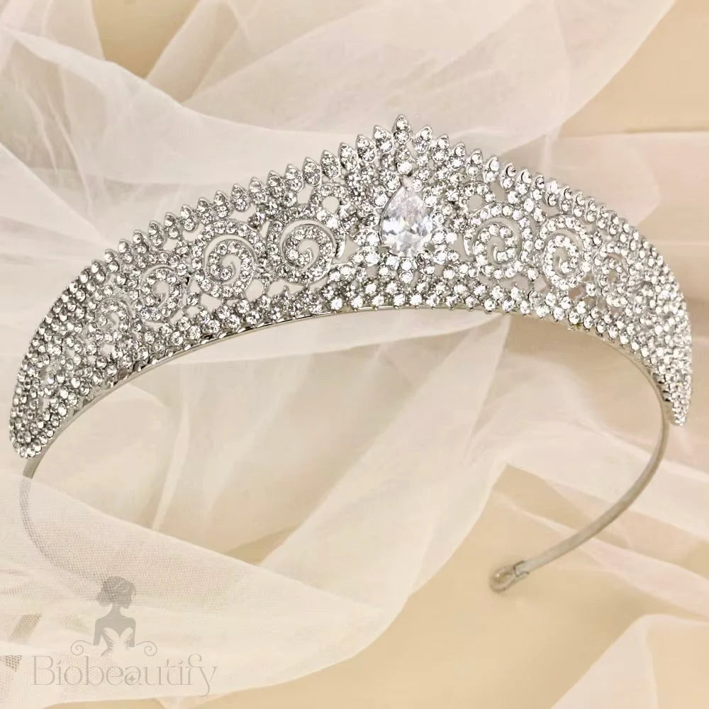 Jacie Cubic Zirconia Wedding Tiara