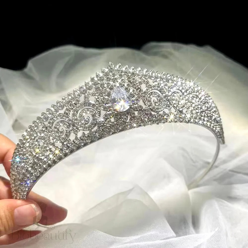 Jacie Cubic Zirconia Wedding Tiara