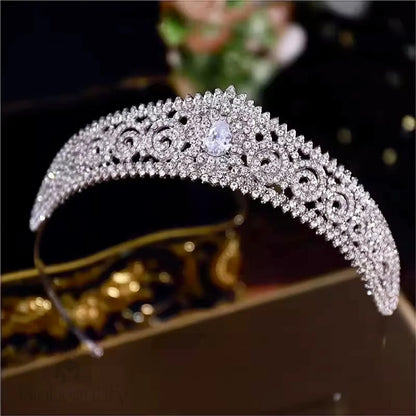 Jacie Cubic Zirconia Wedding Tiara