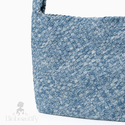 Jocelyn Denim Shoulder Bag