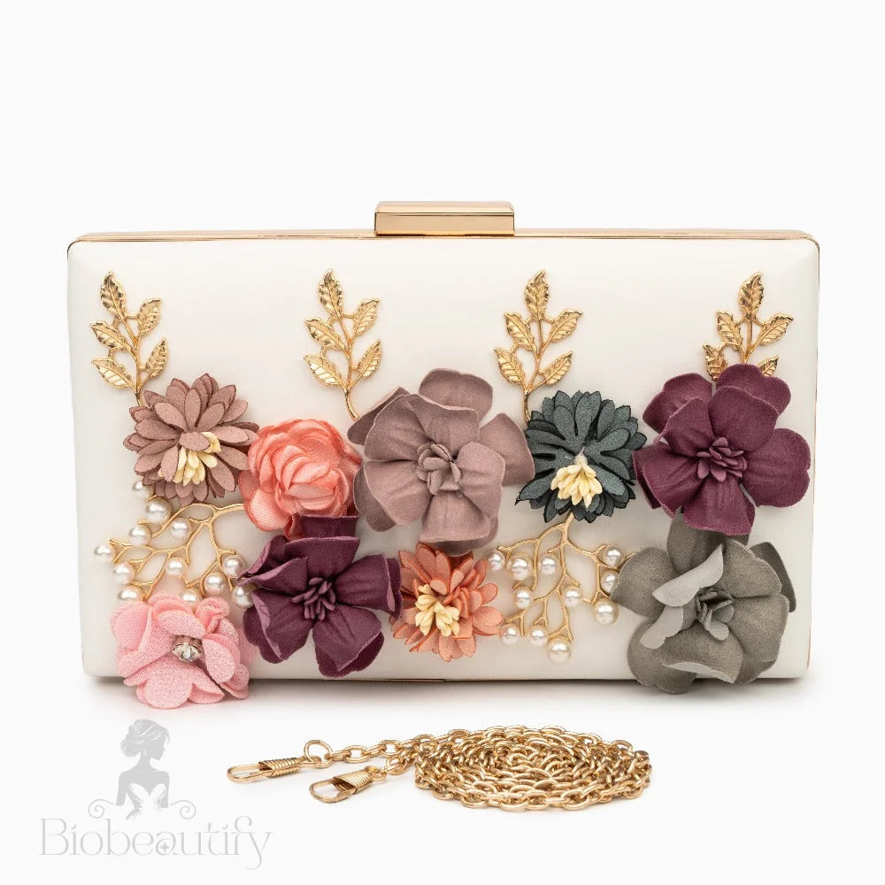 Juliet Floral Clutch Bag