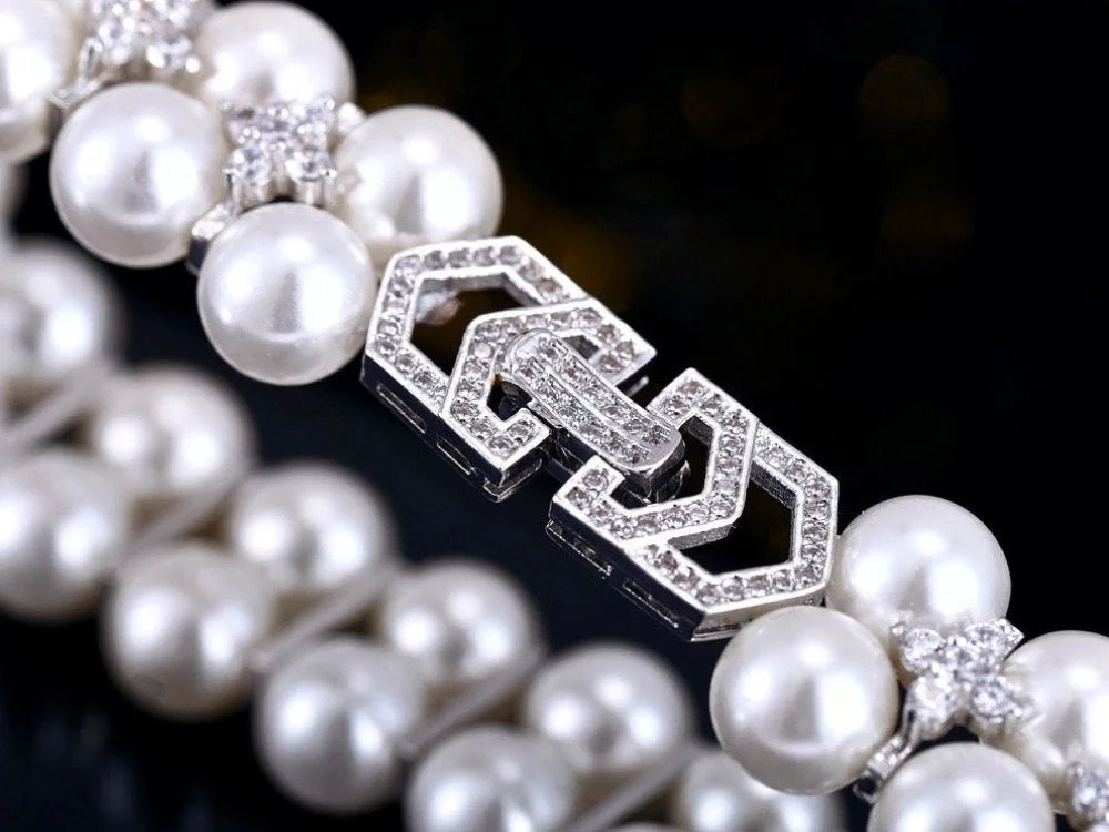 Katelyn Pearl And Cz Bridal Bracelet