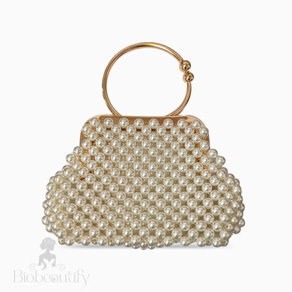 Kellie Pearl Woven Bag