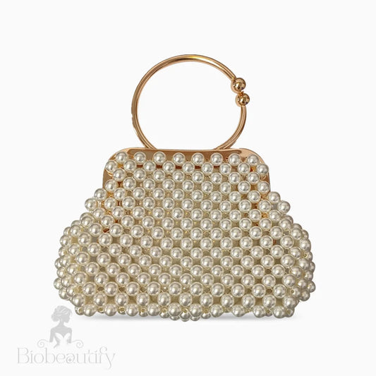 Kellie Pearl Woven Bag