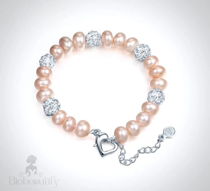 Kirsten Natural Pearl Bridal Bracelet Various Colors Available