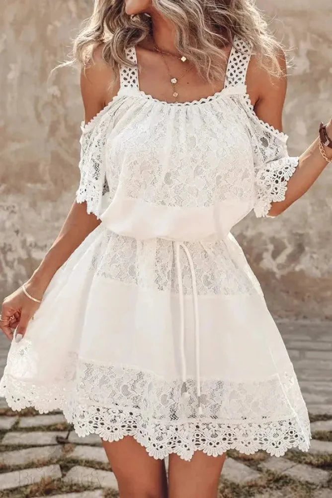 Lace Mini Dress